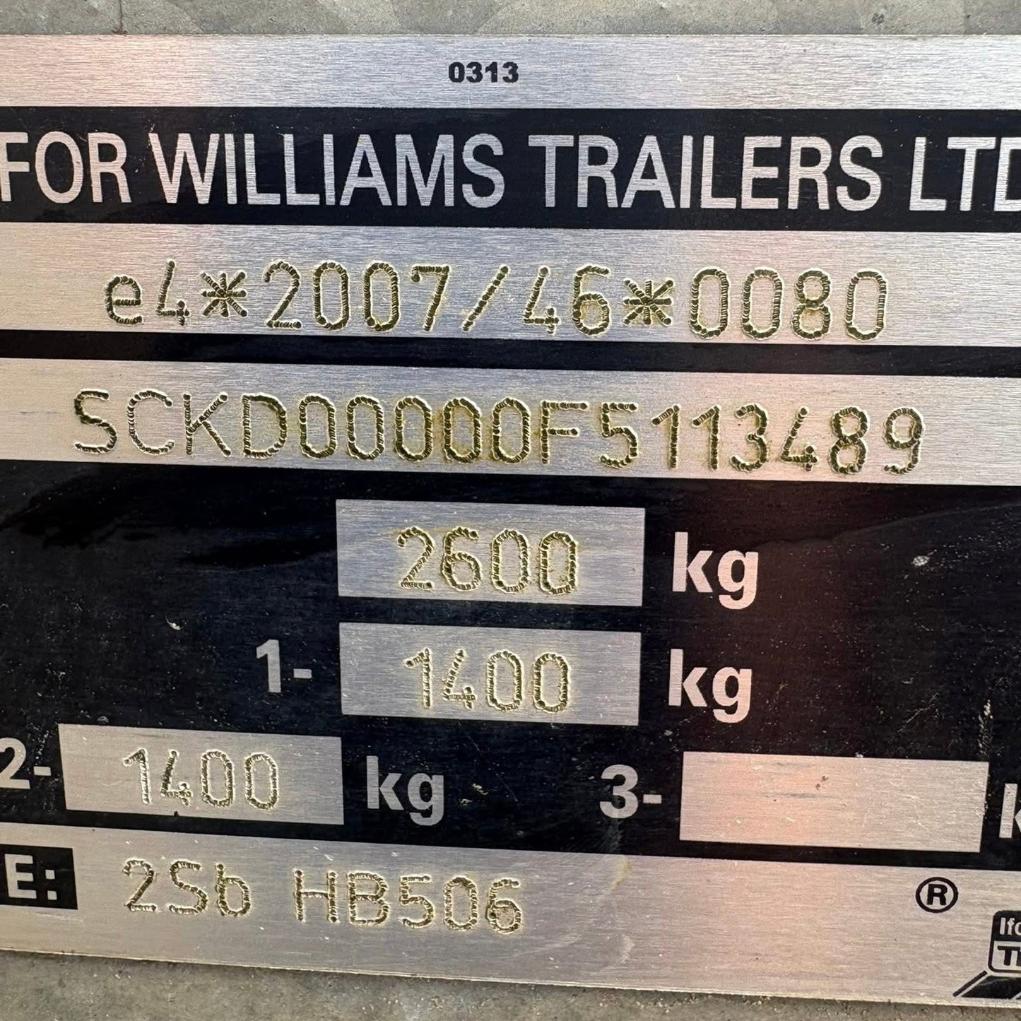 Ifor Williams Trailer