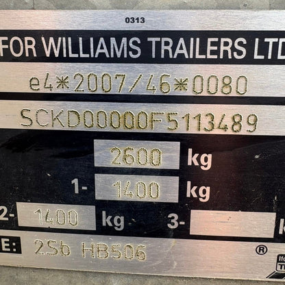 Ifor Williams Trailer